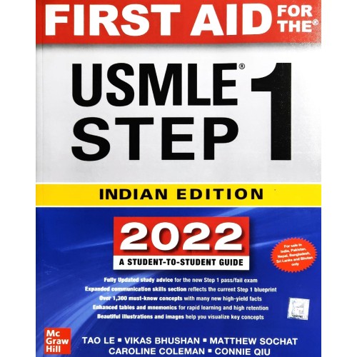  First Aid for the USMLE Step 1 2022 